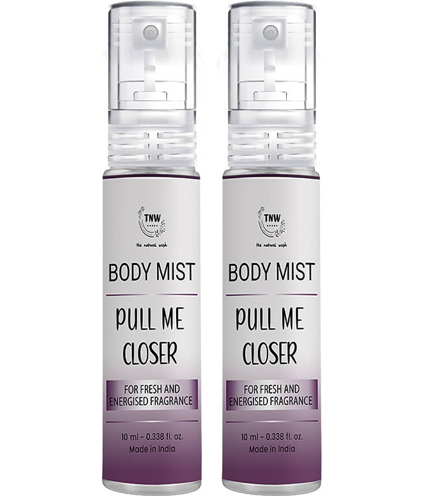 TNW - The Natural Wash Pull Me Closer Body Mist For Men & Women, 10ml Each (Pack of 2) view 2