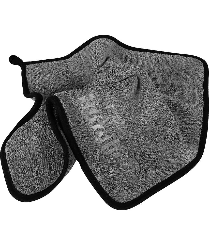 Auto Hub Grey 800 GSM Drying Towel For Automobile ( Pack of 4 ) view 2