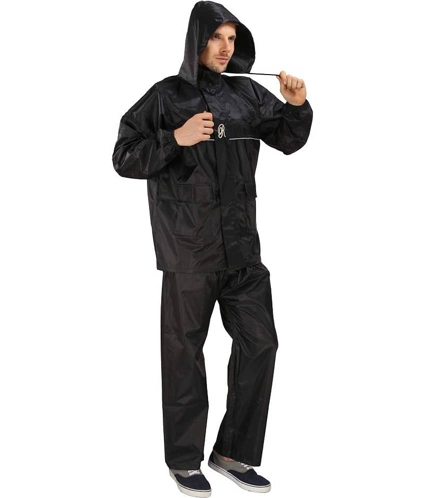 Goodluck Black Rain Suit view 2