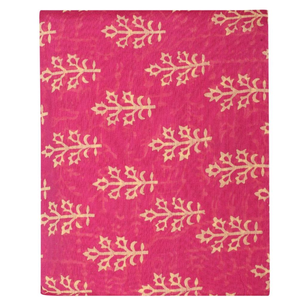HANDLOOM CHANDERI 03 PCS DABU PRINTED SUIT (SKU - 1RDS03101220 Suit 73) view 2
