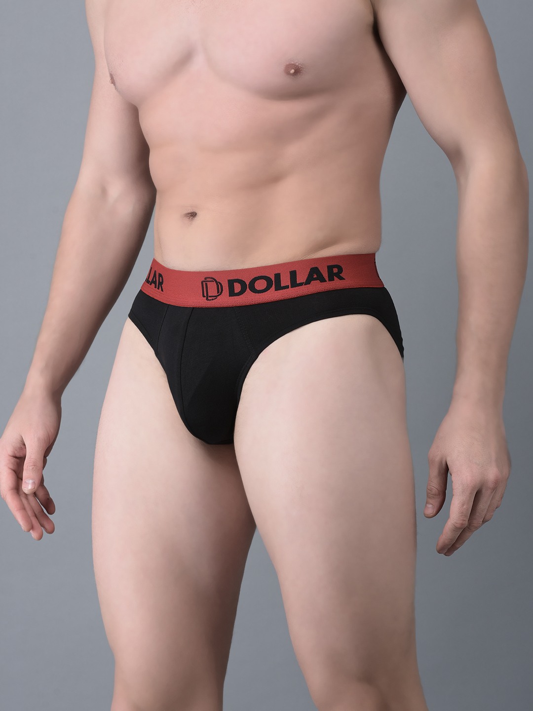 Men's Assorted Pack of 2 Shuffle Intellisoft Cotton Spandex Solid Brief view 2