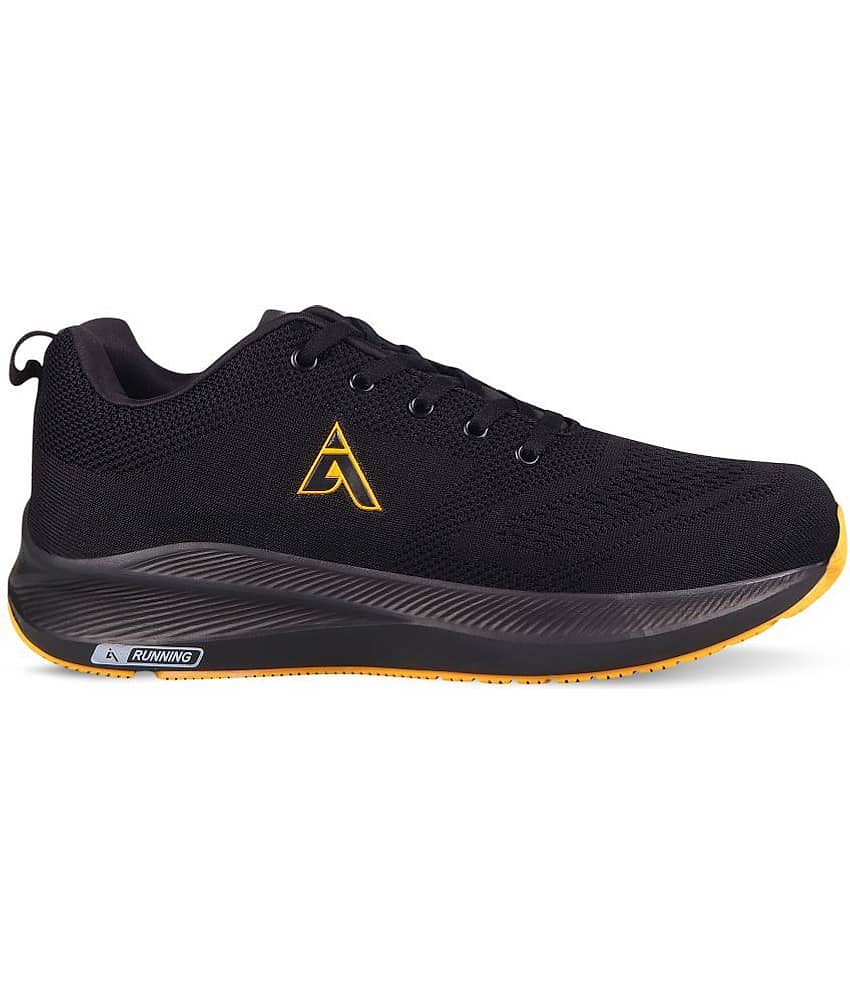 Action - Mesh Running shoes Black Men's Sports Running Shoes view 2