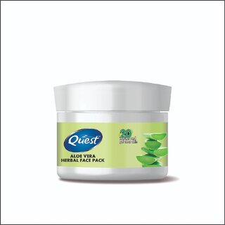 Quest Aloe Vera Herbal Face Pack(pack of 2)60GM
