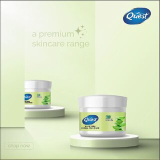 Quest Aloe Vera Herbal Face Pack(pack of 2)60GM view 2