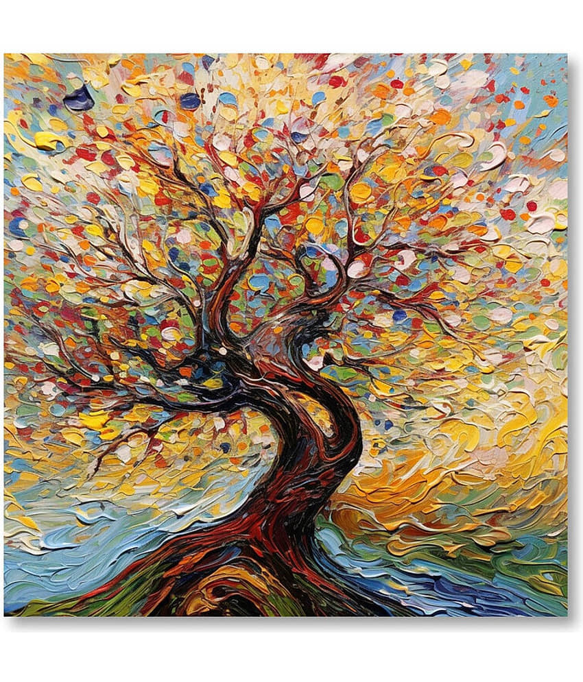 Saf Abstract Painting With Frame view 2