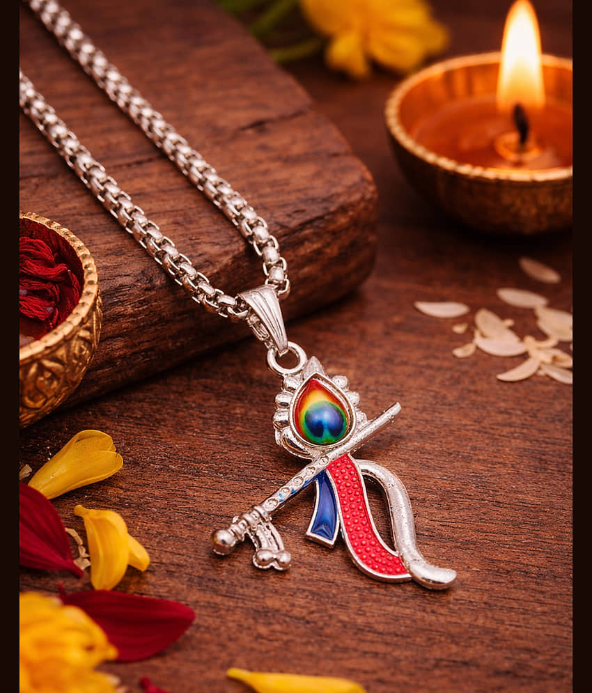 SHANKH-KRIVA Gold Pendant ( Pack of 1 ) view 2