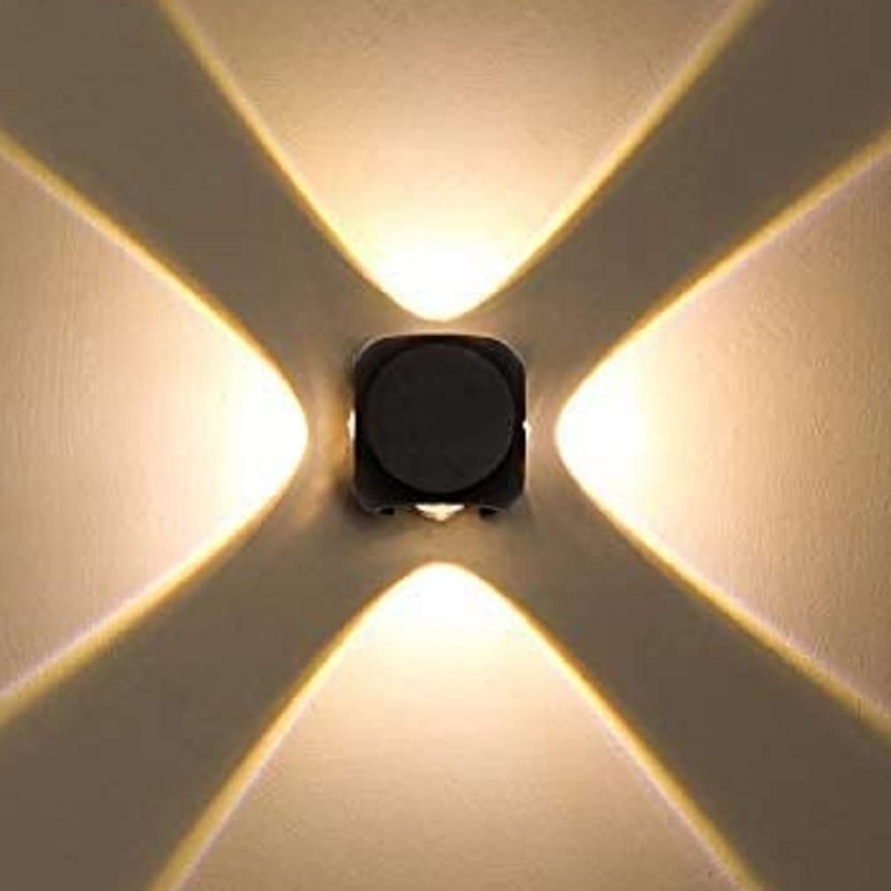 LED 4 Way LED Outdoor Waterproof Exterior Wall Light Fixture Lamp view 2