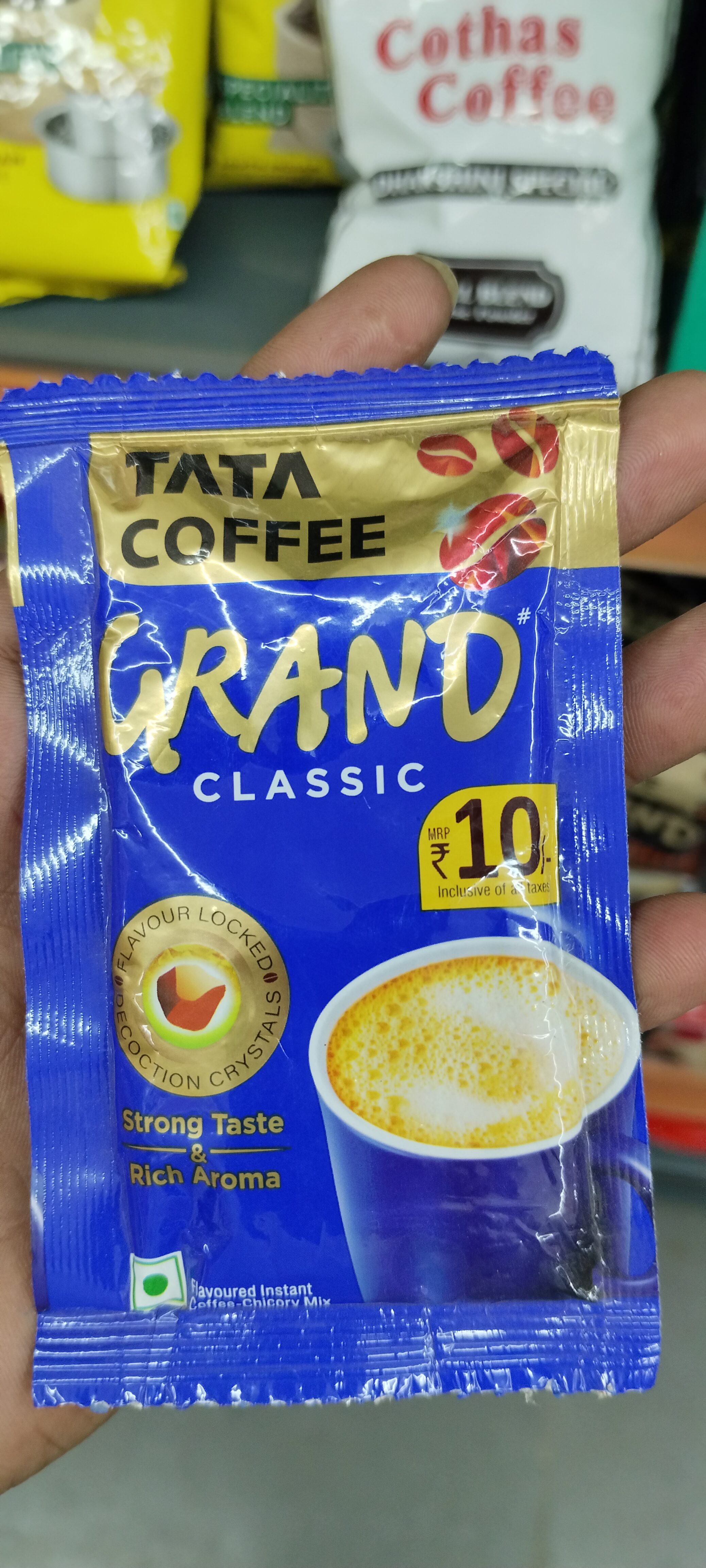 Tata coffee grand classic flavour locked