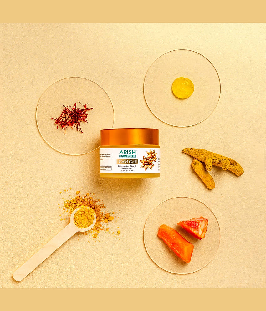 ARISH BIO-NATURAL Night Cream All Skin Type Saffron ( 50ML ml ) view 2
