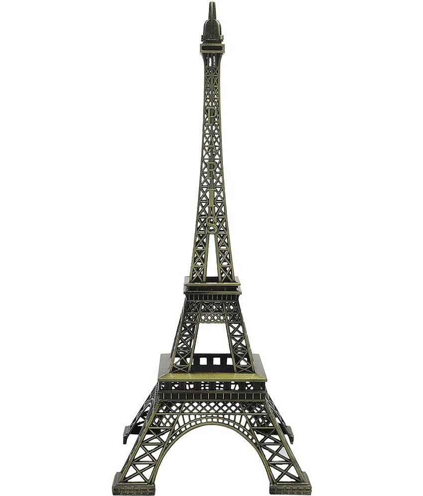 Generic - Metallic Eiffel Tower Showpiece 23 cm