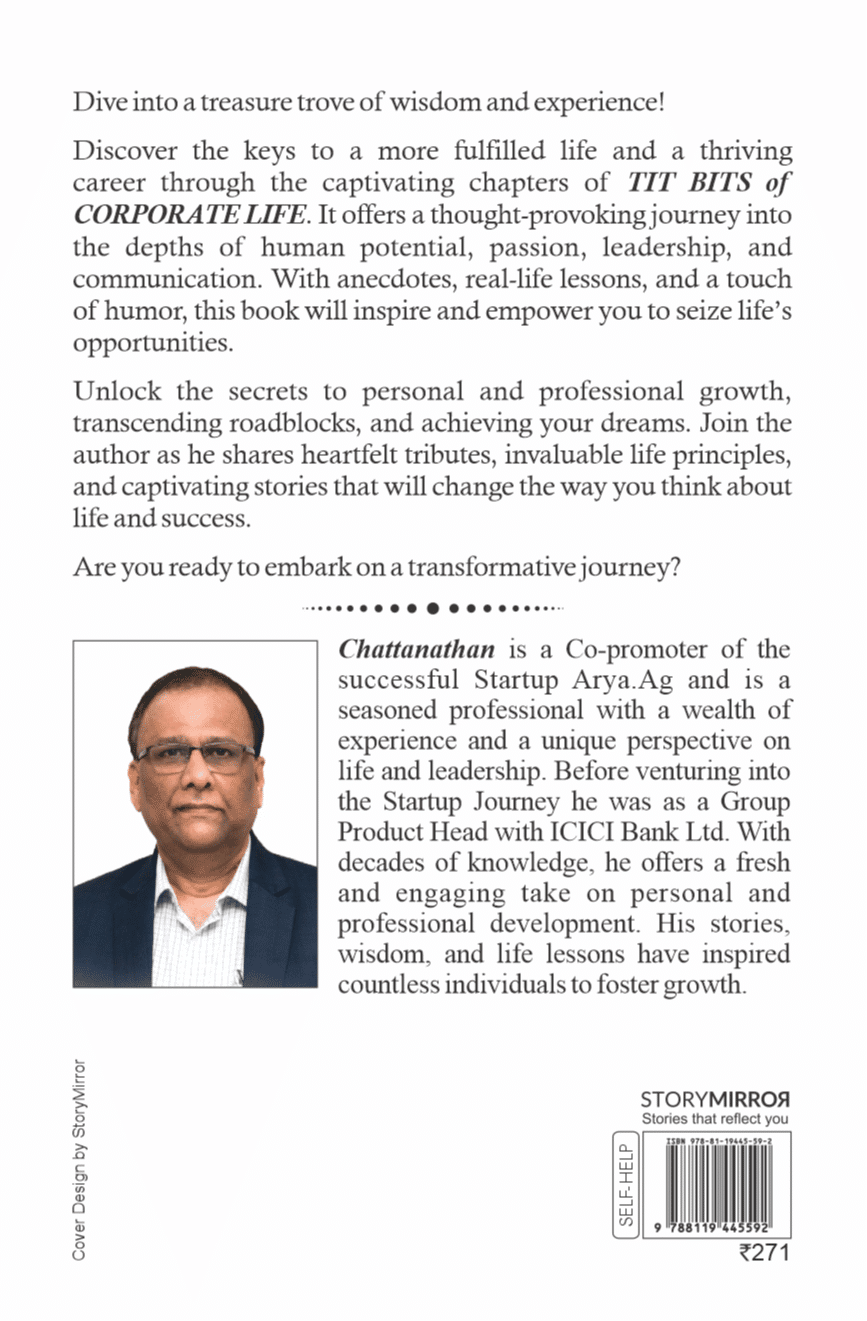 Tit Bits Of Corporate Life : Insights for life and Success | Leadership, Communication, Passion | Your Toolkit for a Thriving Career view 2