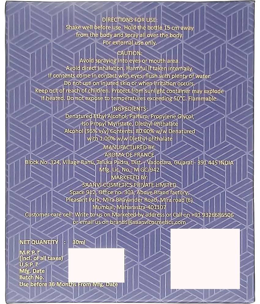 LA FRENCH - Consent Eau De Parfum (EDP) For Women 30 ( Pack of 1 ) view 2
