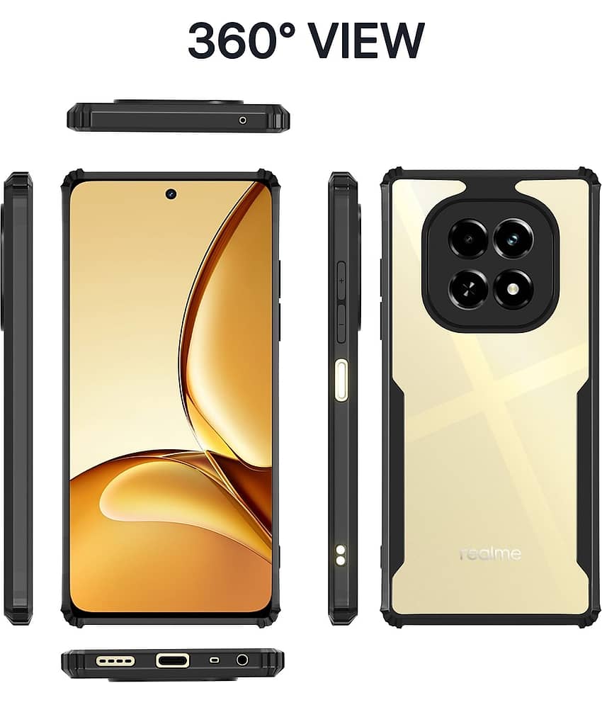 ZAMN Shock Proof Case Compatible For Polycarbonate Realme C63 5G ( ) view 2