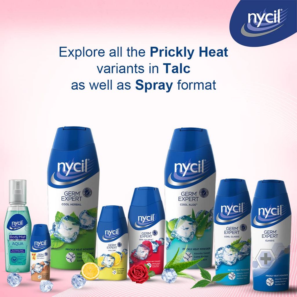 Nycil Germ Expert Prickly Heat Powder view 2
