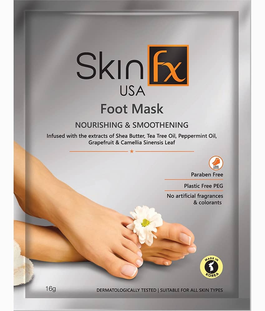Skin Fx Foot Mask Face Sheet Mask Masks 25 ml