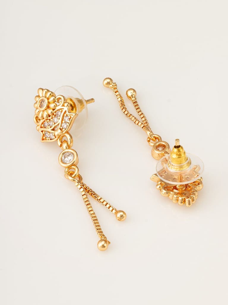 Morison Golden Crescent and Star Earrings Celestial Beauty view 2
