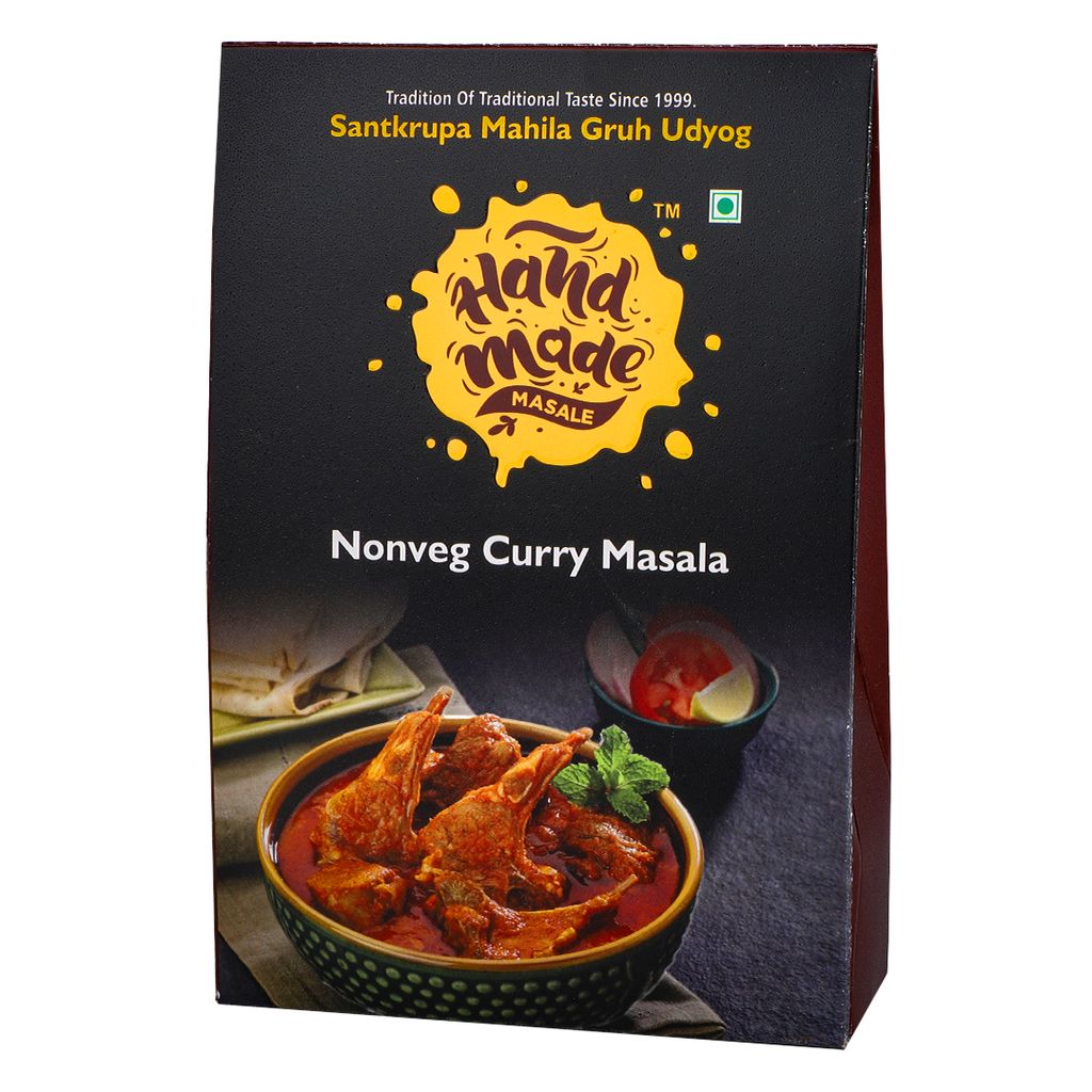 Handmade Masale Nonveg Curry Masala - 100% Natural and Authentic Indian Spices view 2