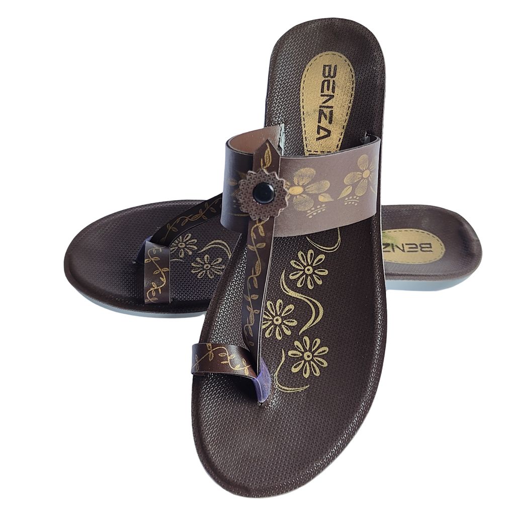 Benza Ladies Footwear Brown view 2
