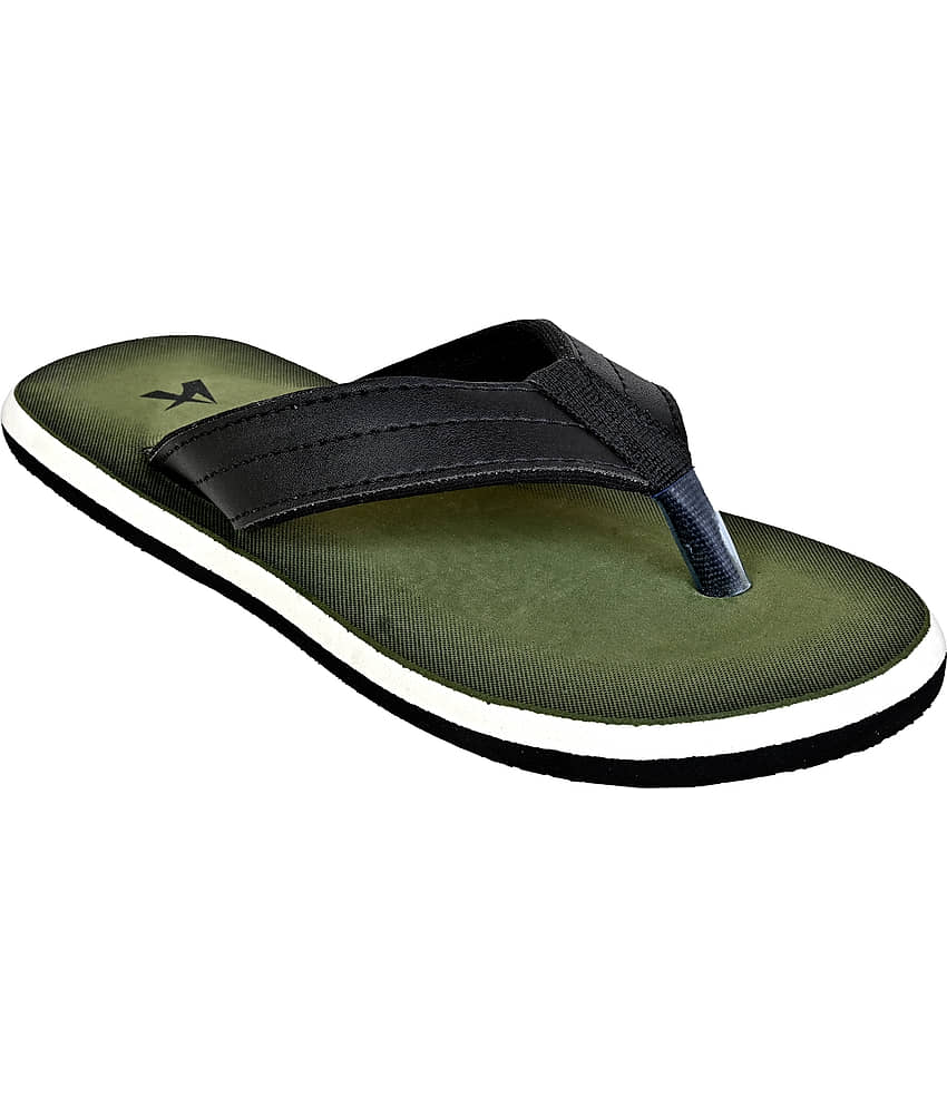 Altek - Green Men's Thong Flip Flop view 2