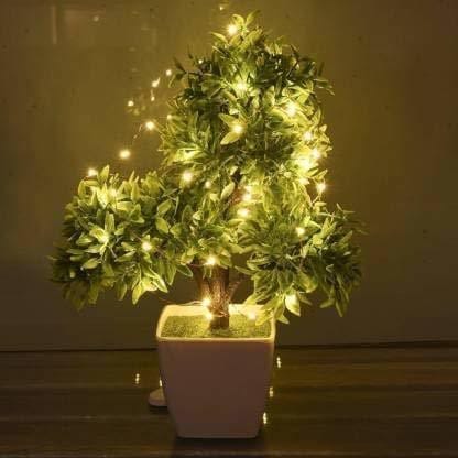 SPARKWORLD LED Cork Fairy Bottle Lights (Pack of 2) Warm White Decorative String Lights for Bottle Decor, Gifting & Festive Use | Size: 1.98 m view 2