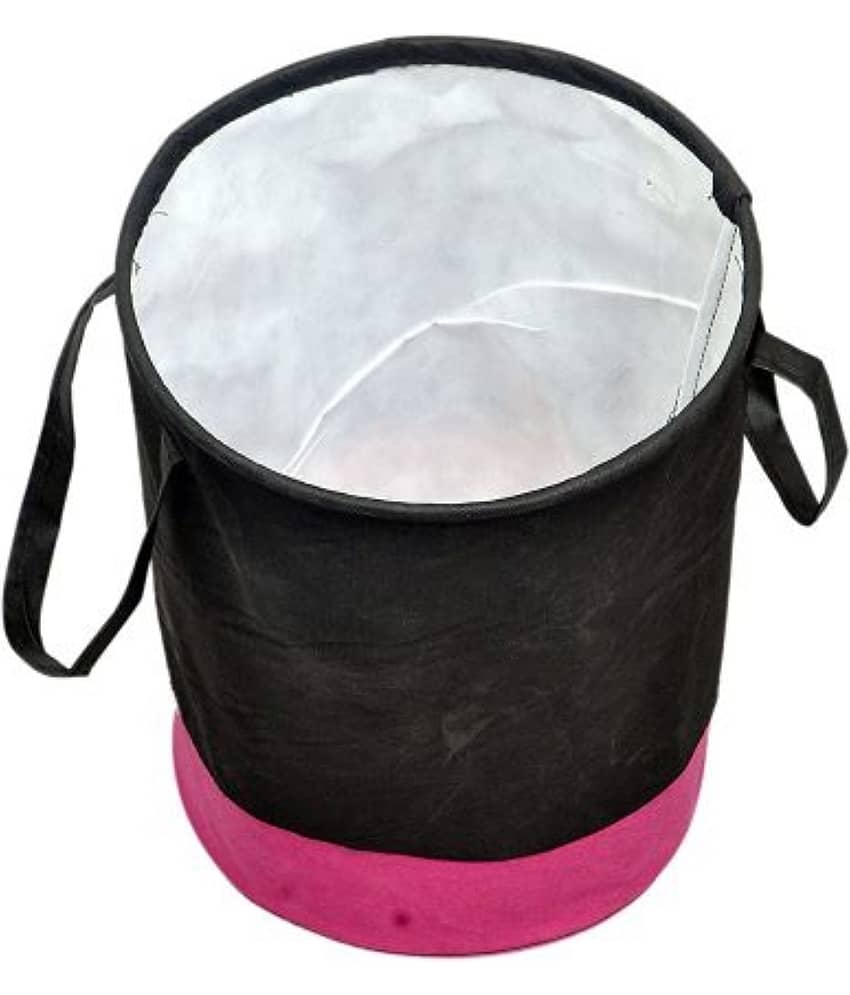 SH. NASIMA Laundry Bag Waterproof Non Woven 45L Capacity Maroon view 2