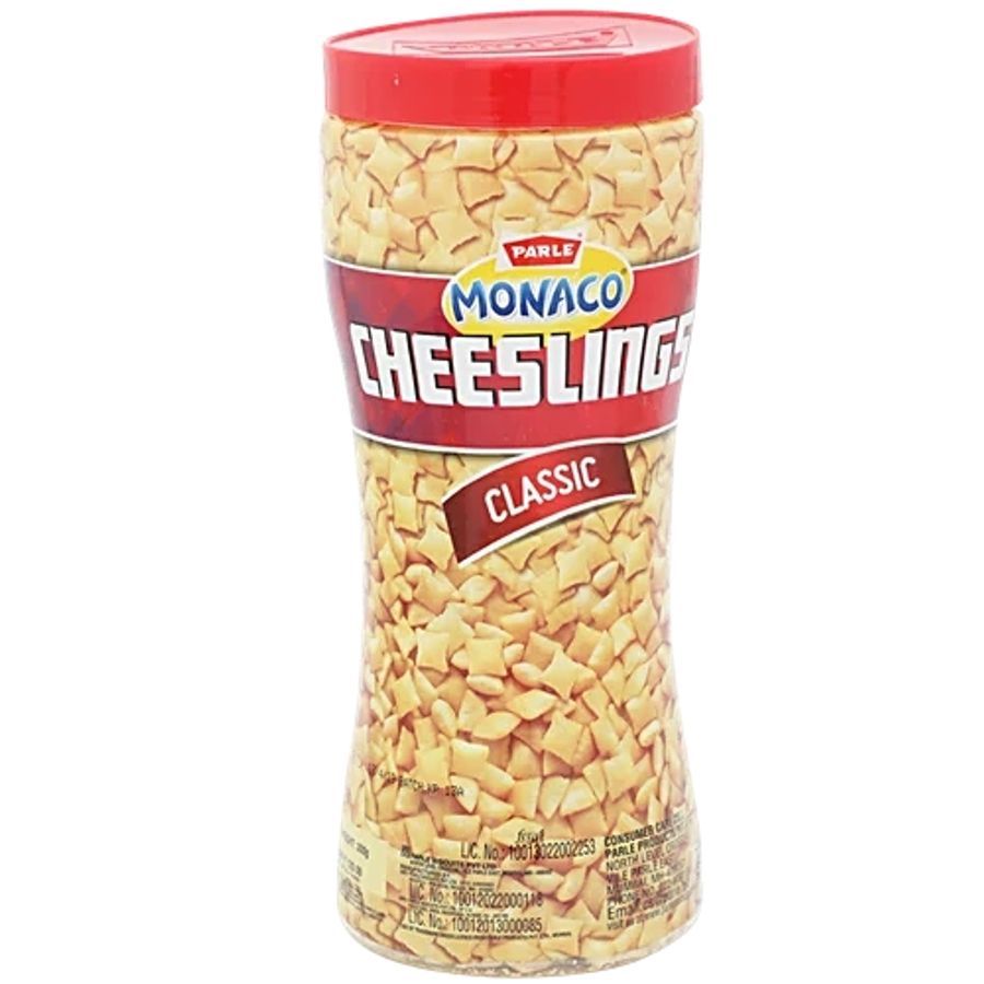 Parle Monaco Cheeslings - Classic, 300 g Jar - 300 gm - One unit view 2