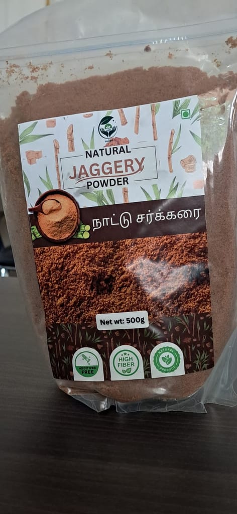Makilam Natural Jaggery Powder - 500g Pure Sarkarai view 2