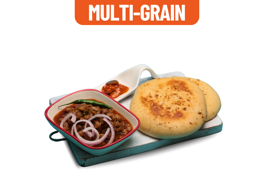 Multigrain chole kulche (2pcs)