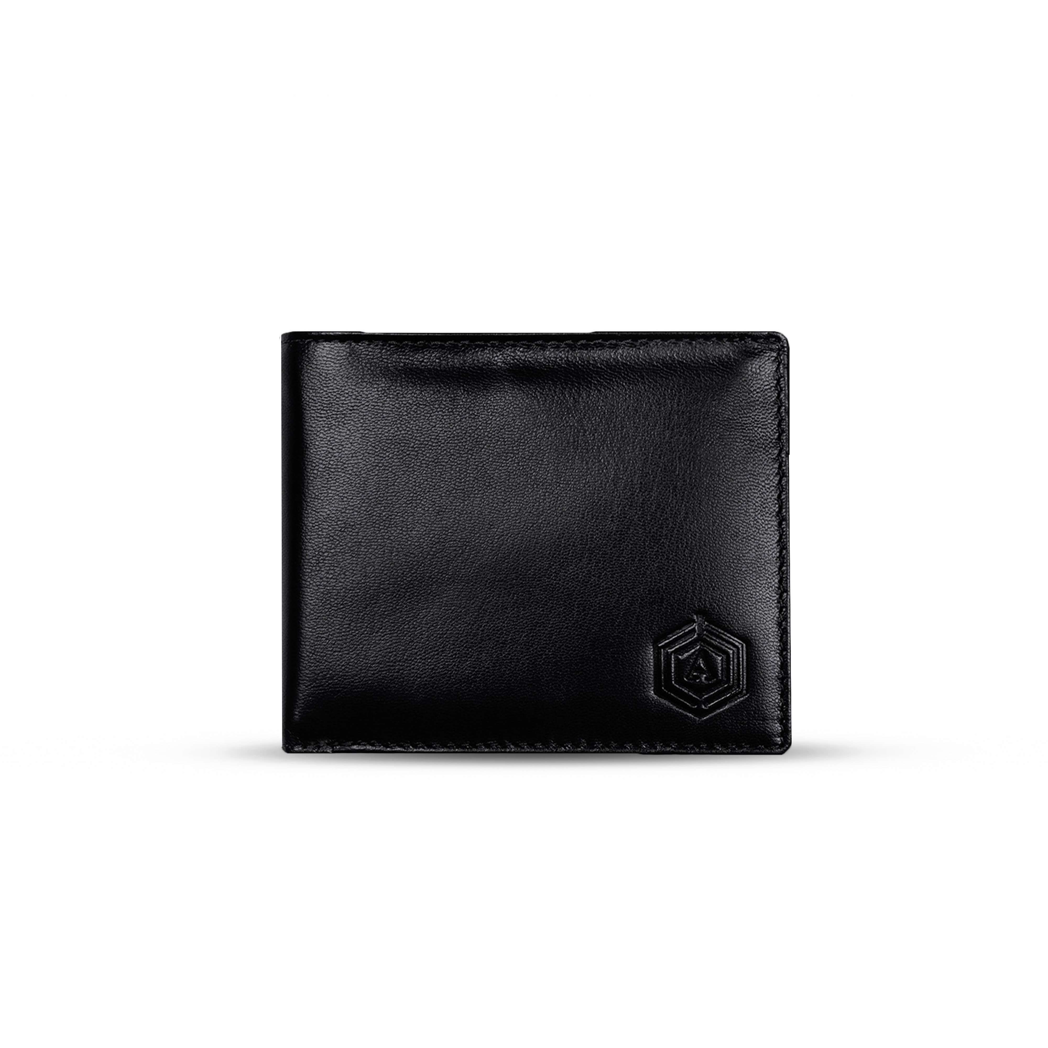 Arista Vault Black Casual Leather Bi-Fold Wallet For Men view 2