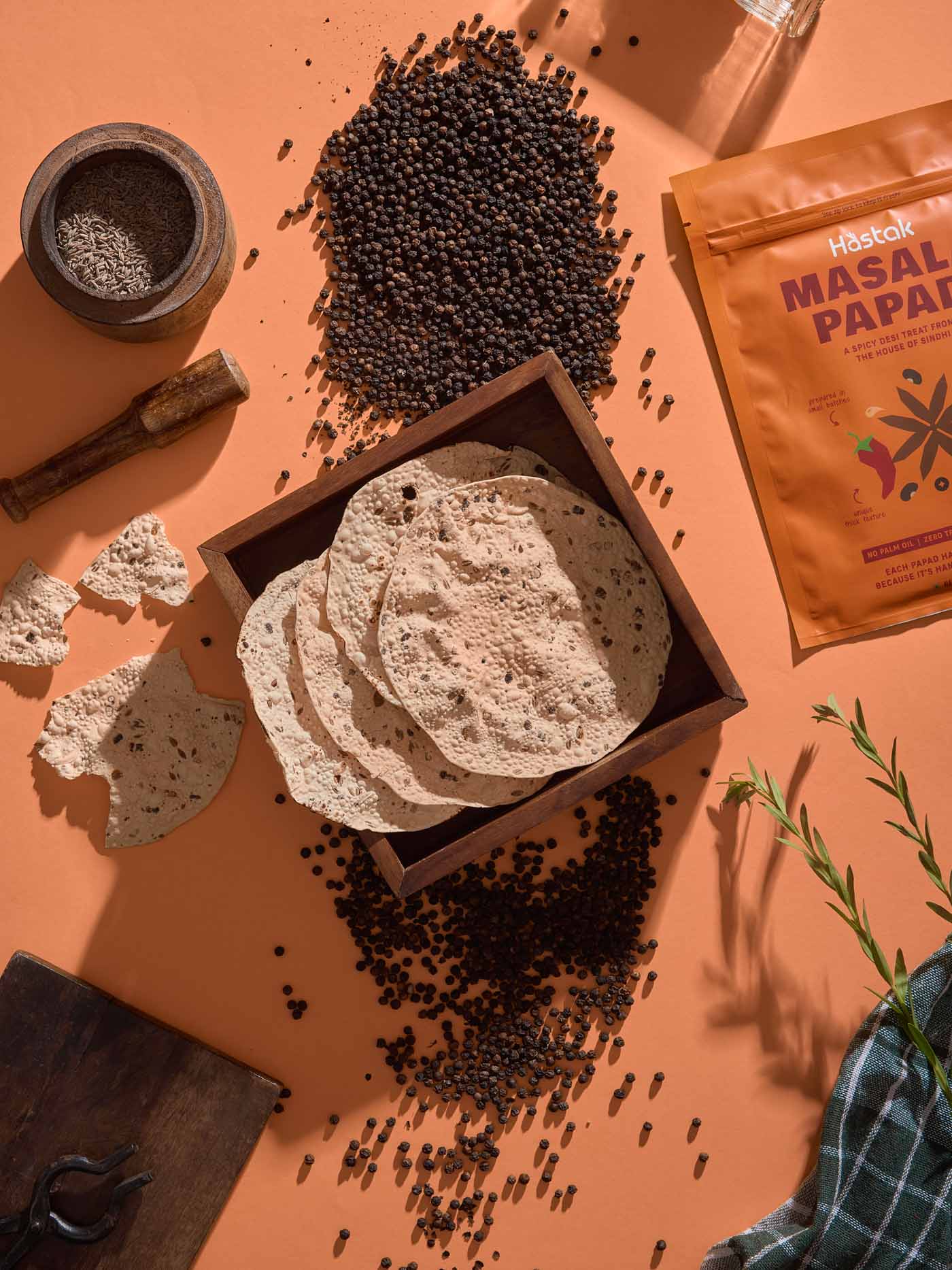 Hastak Sindhi Masala Papad 200 gms view 2