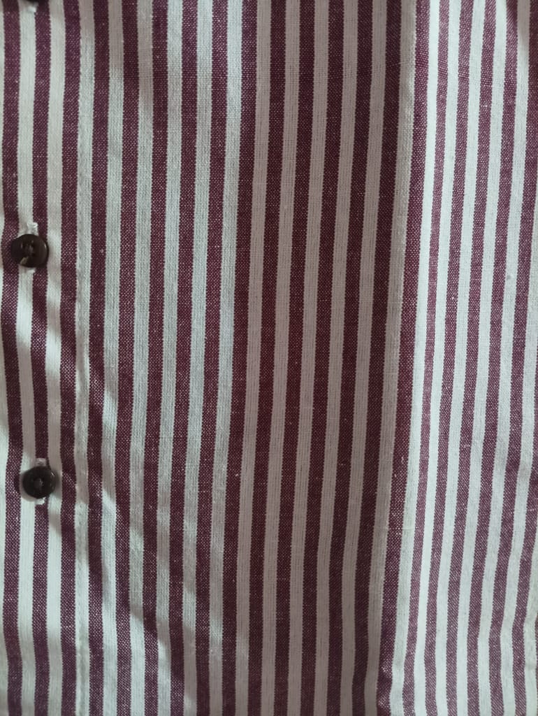 Men Slim Fit Solid Button Down Collar Casual cotton Shirt view 2