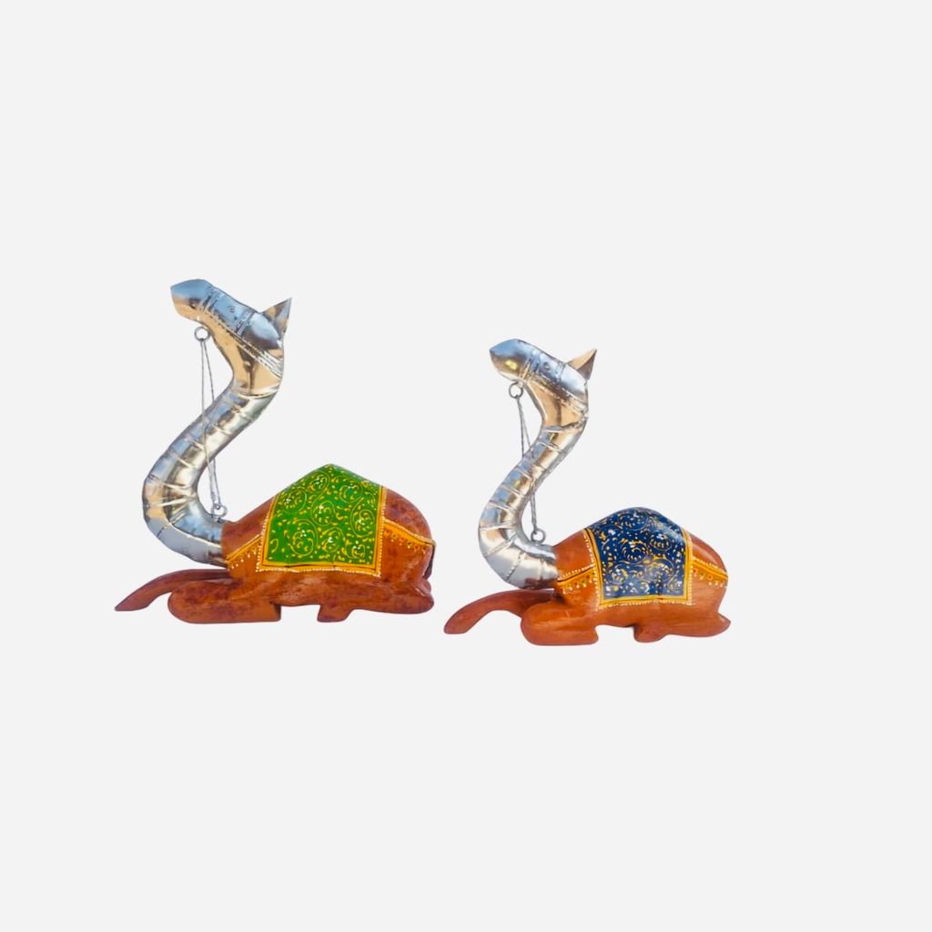 WOODEN CAMEL HOME DECORATIVE PEACE view 2