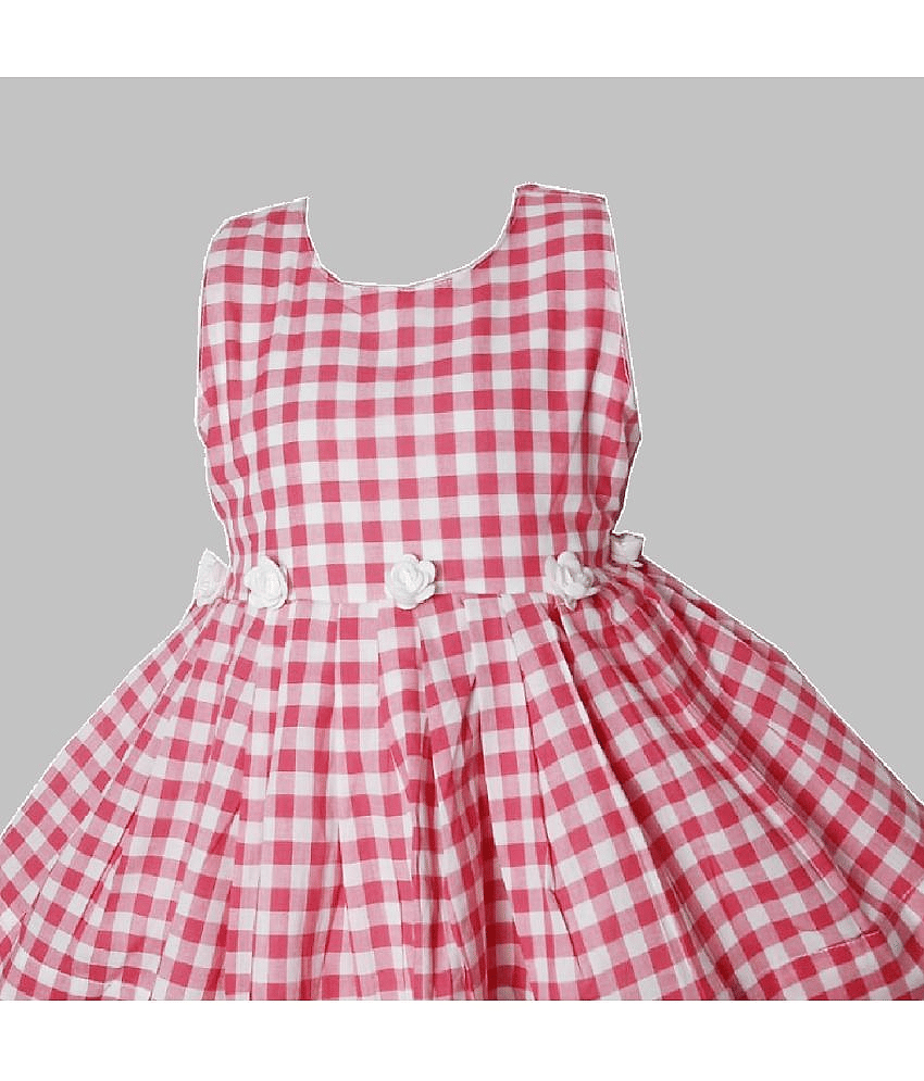 harshvardhanmart.com Pack of 1 Baby Girls Cotton Frock ( Pink ) view 2