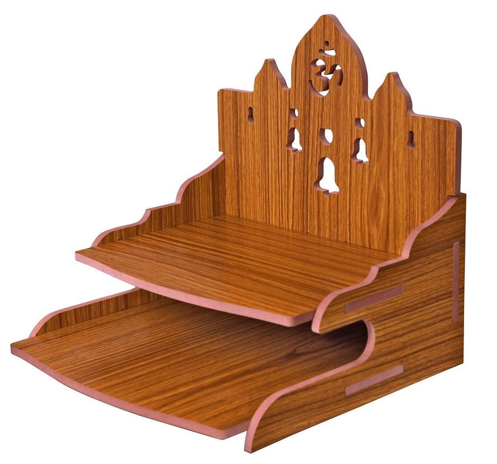 Shree Vinayak Art Wooden Beautiful Plywood Mandir Pooja Room Home Decor Office OR Home Temple Wall Hanging Product. view 2