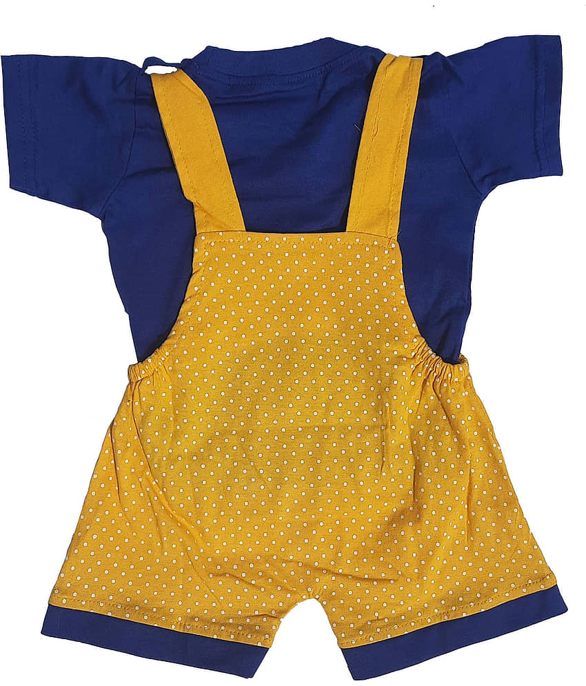 TRITI Pack of 1 Baby Boys 100% Cotton Tops & Bottoms Sets ( Red ) view 2