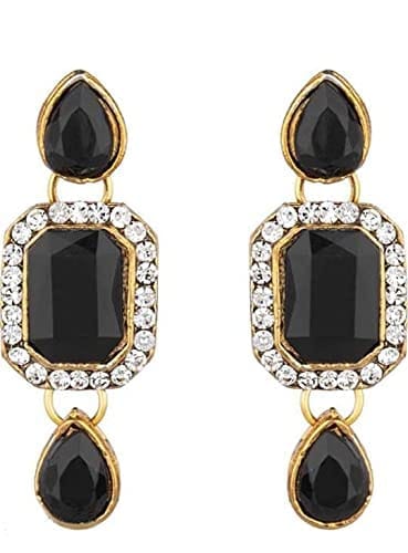 Nakoda Art Jewellery Pearl Kundan Choker Necklace Set with Earrings view 2