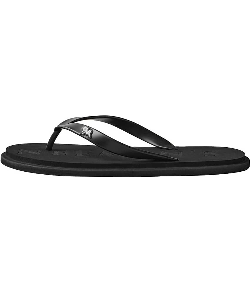 Neemans Eco Classic Slippers Black Men's Thong Flip Flop view 2