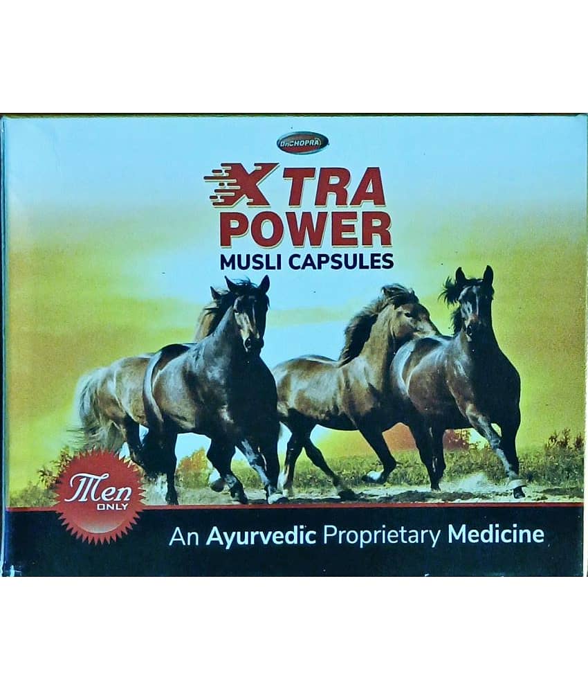 Dr chopra Xtra power musli capsules Pack of 3