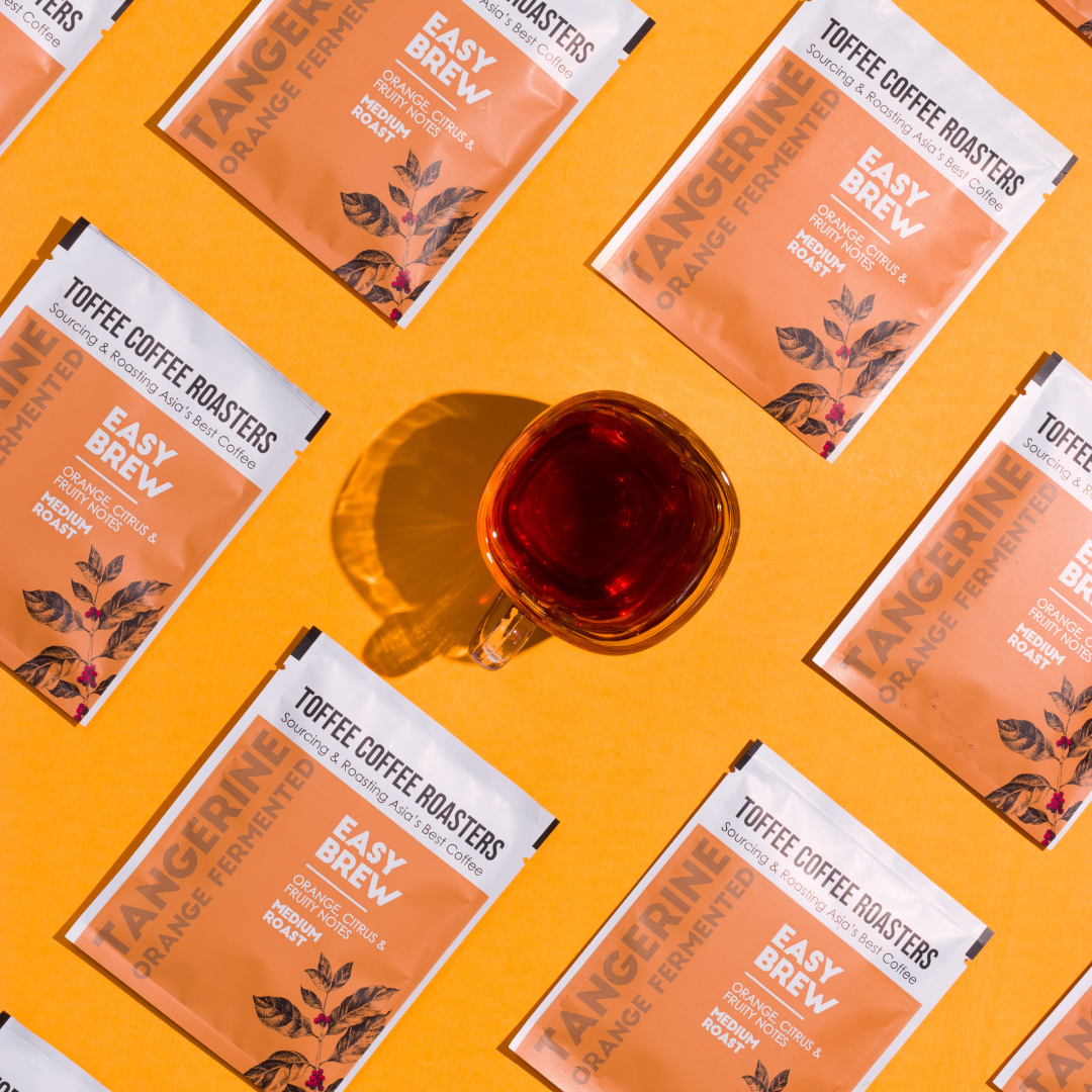 Easy Brew (Hot Brew) - Tangerine: Orange Fermented Coffee view 2