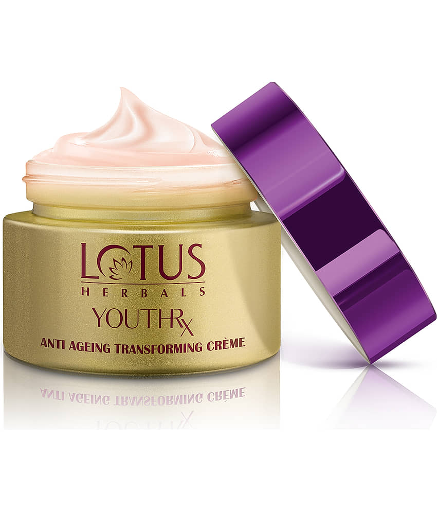 Lotus Herbals Youthrx Anti Ageing Transforming Cream Spf 25 , Pa+++ , Preservative Free , 50G view 2