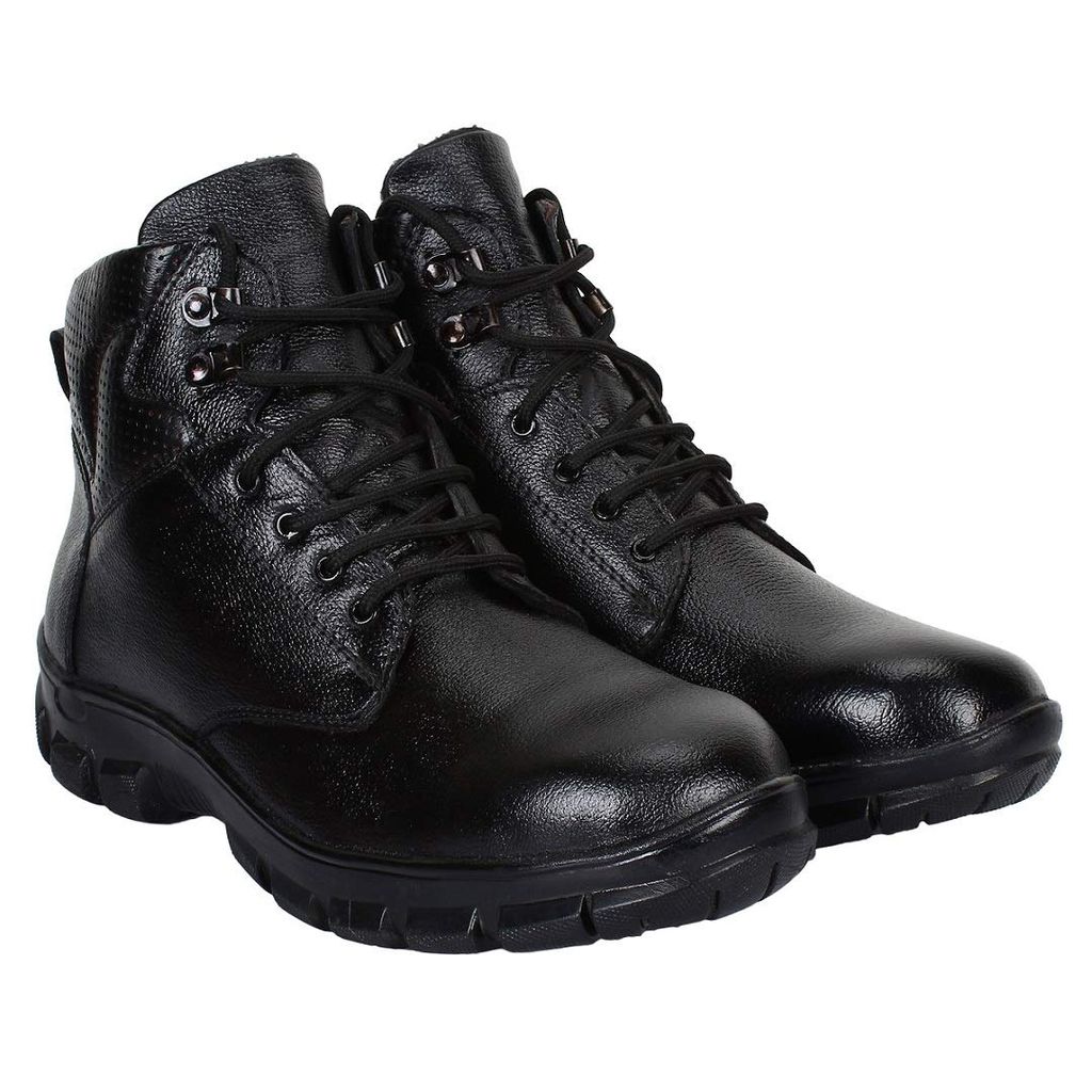 SeeandWear Steel Toe Industrial Leather Safety Shoes view 2