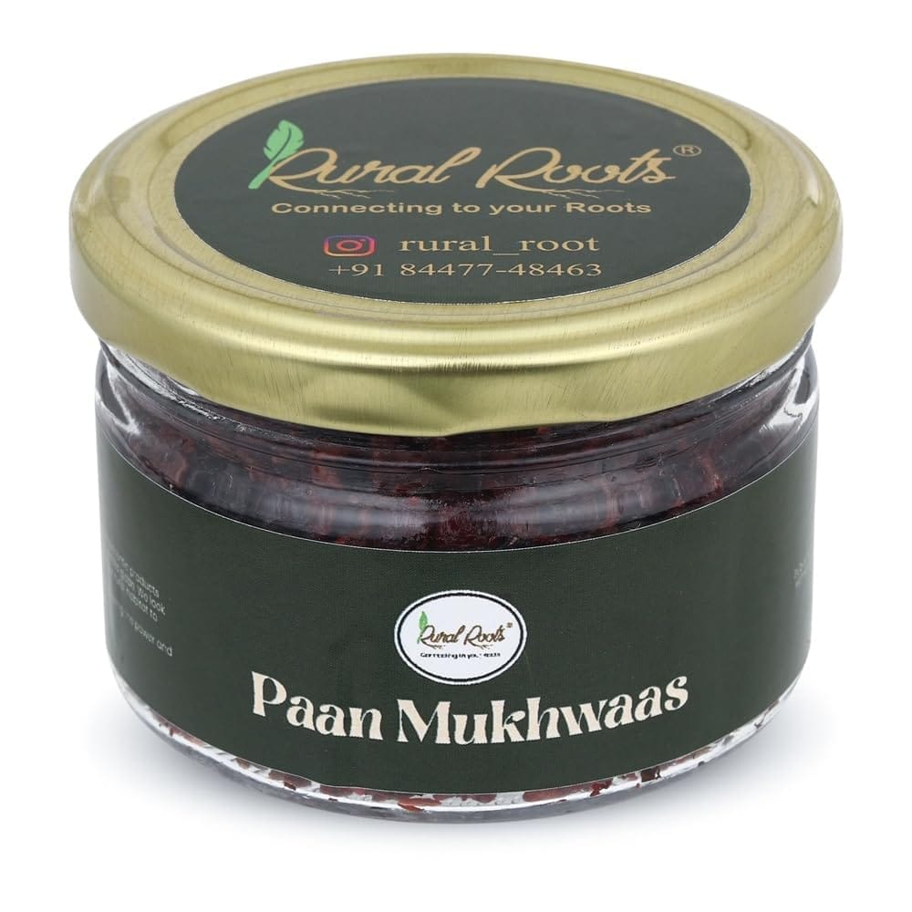 Rural Roots Paan Mukhwaas - Refreshing Mouth Freshener | Authentic Indian Digestive | After-Meal Snack | Natural Ingredients - 150g view 2