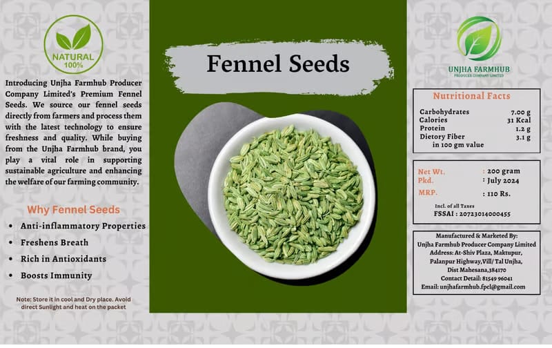 Fennel Seeds view 2