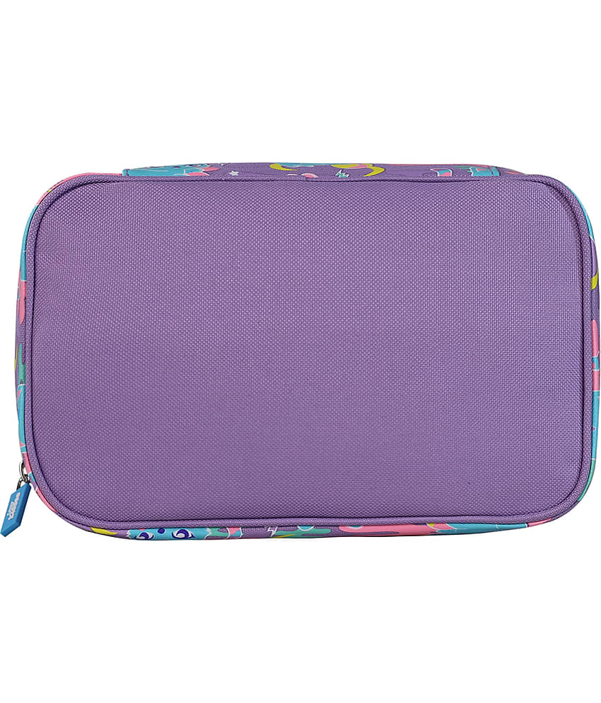 Smily kiddos 5 Ltrs Purple Polyester College Bag view 2