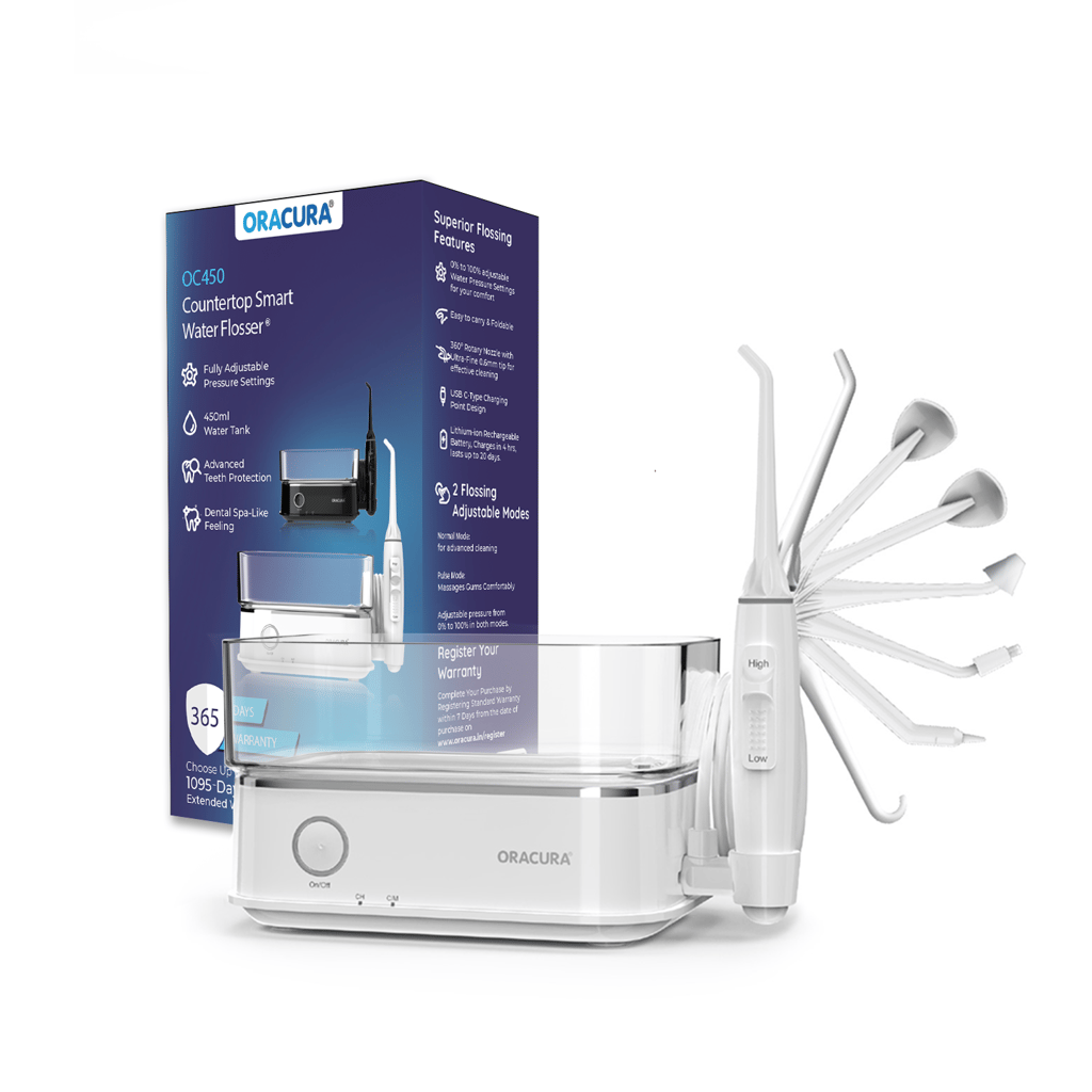 Oracura OC450 Dental PRO Countertop Smart Water Flosser