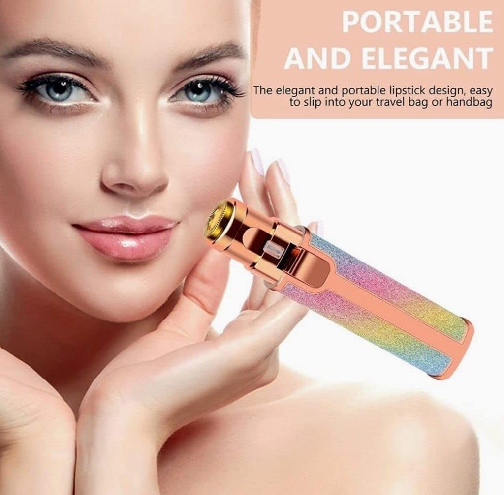 Rainbow Glitter 2-in-1 Eyebrow & Facial Hair Remover view 2