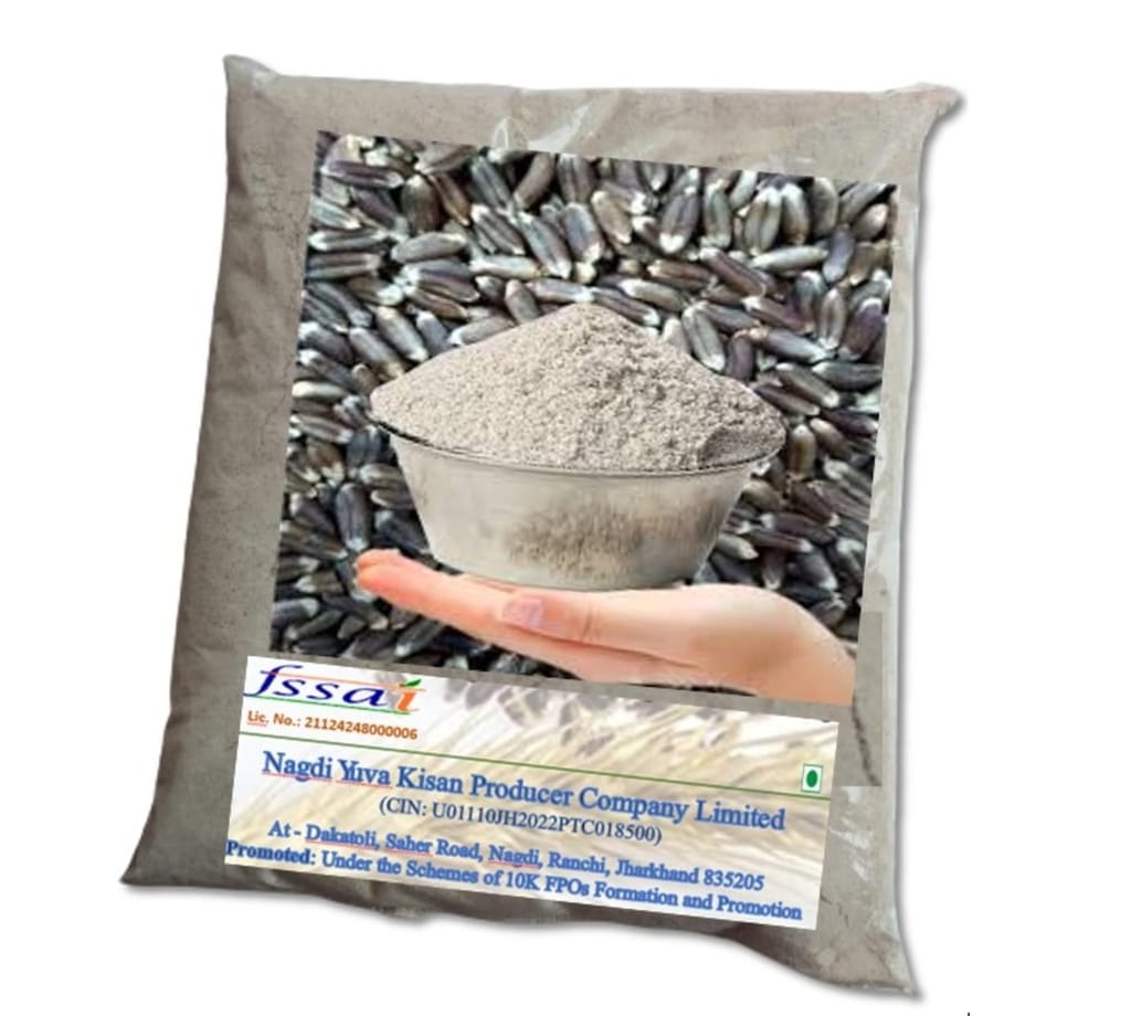 Black Wheat Flour - 1kg view 2