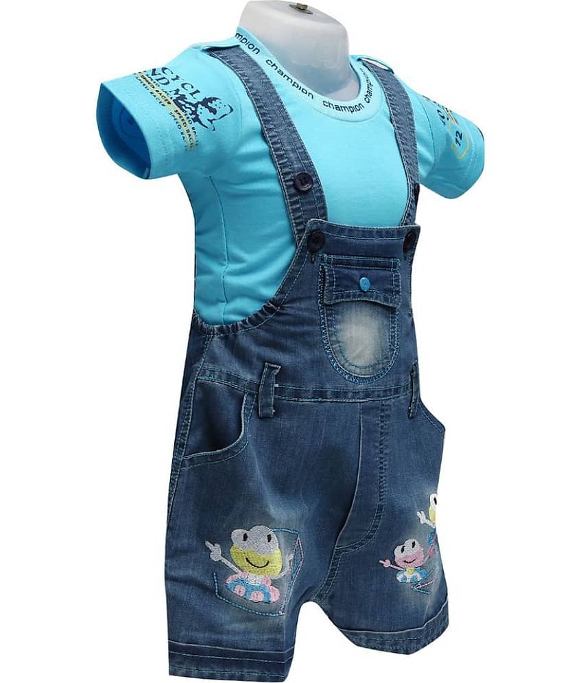 Balloons Unisex for Baby Cotton Blend Bodysuit ( Blue ) view 2