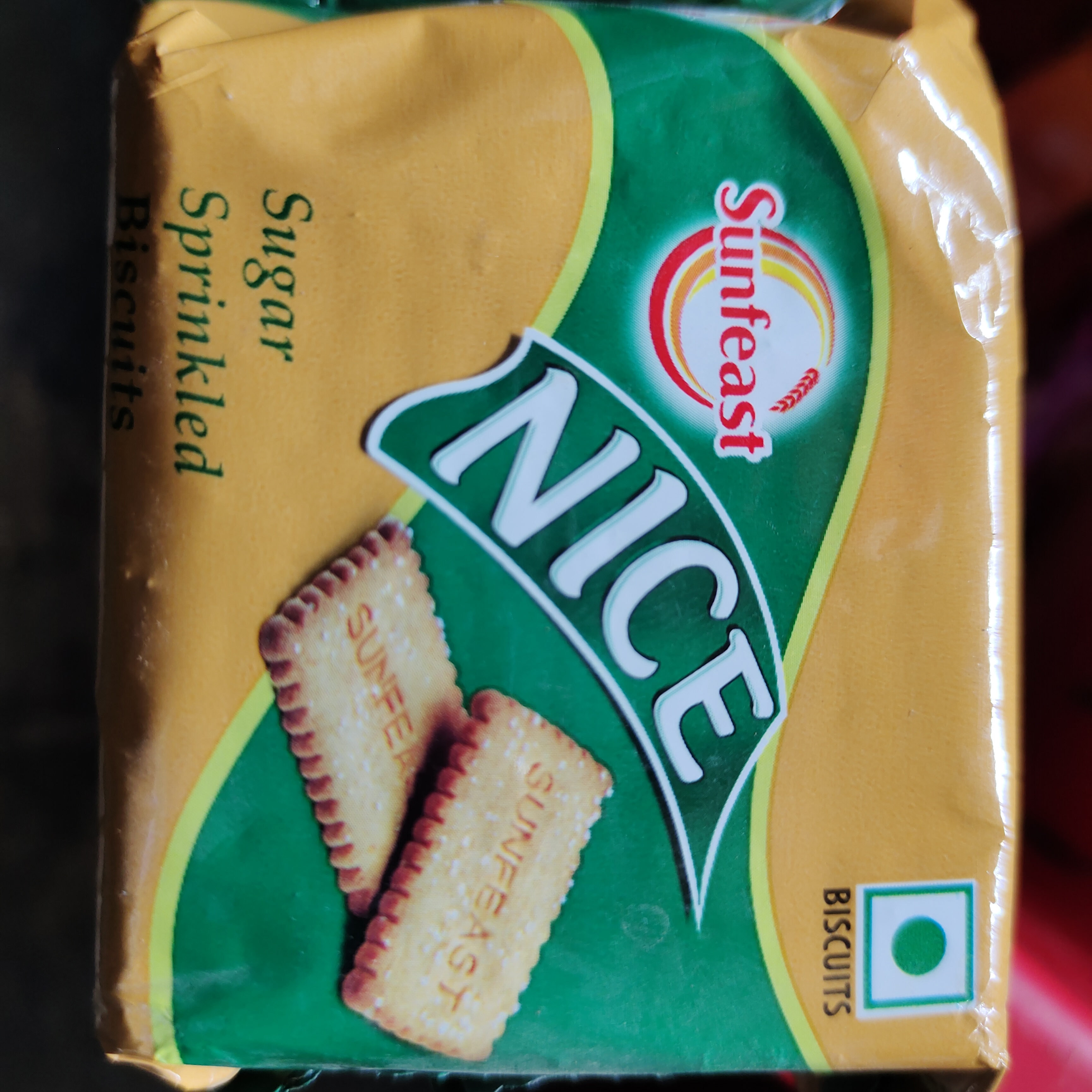 Sunfeast nice sugar sprinkled biscuits
