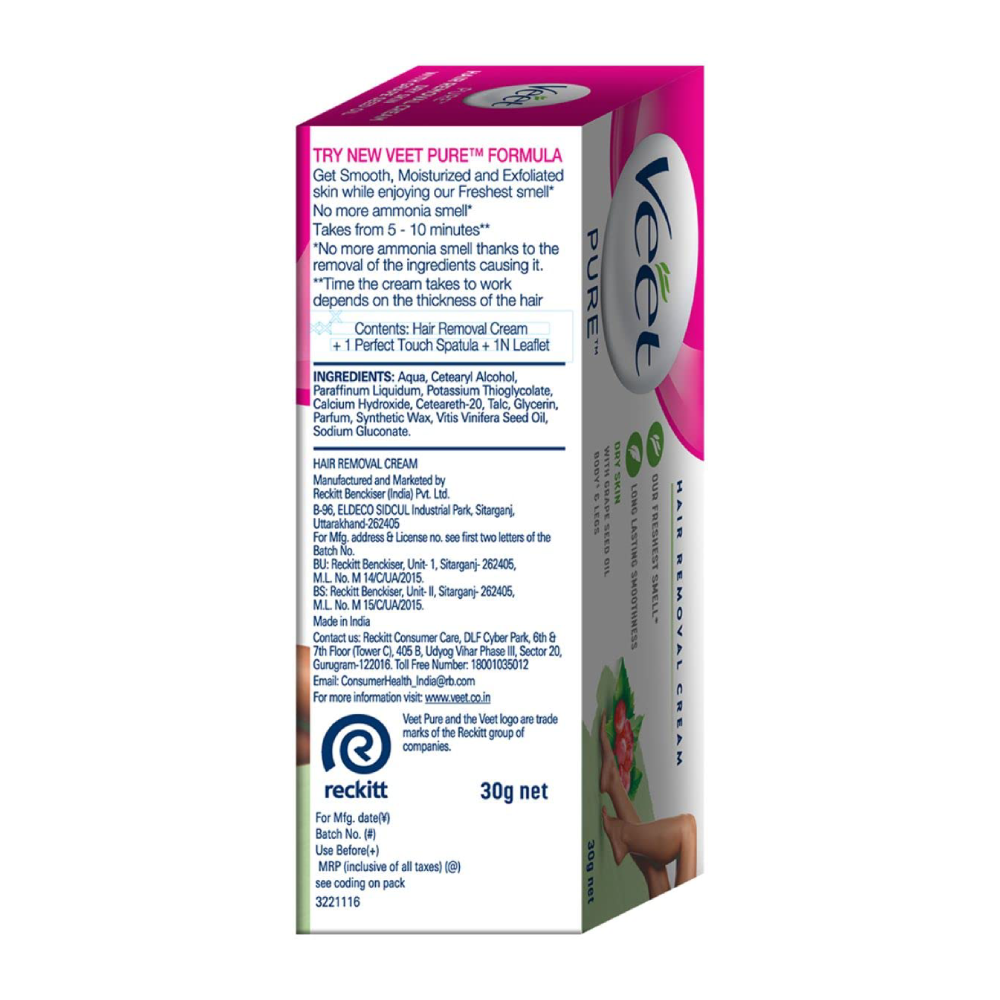 Veet Hair Removal Cream 30 Gms view 2